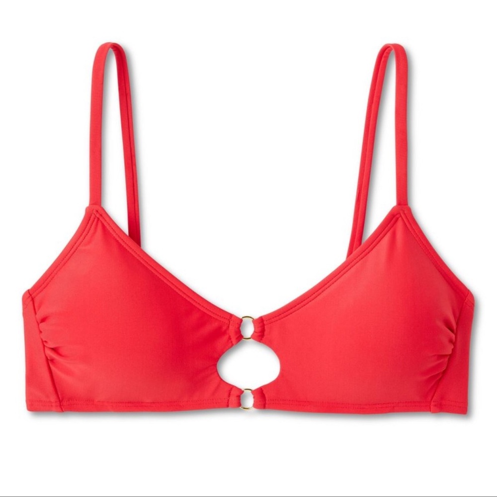 Target Ring Front Bralette Top and Front Scoop Cheeky Bottoms